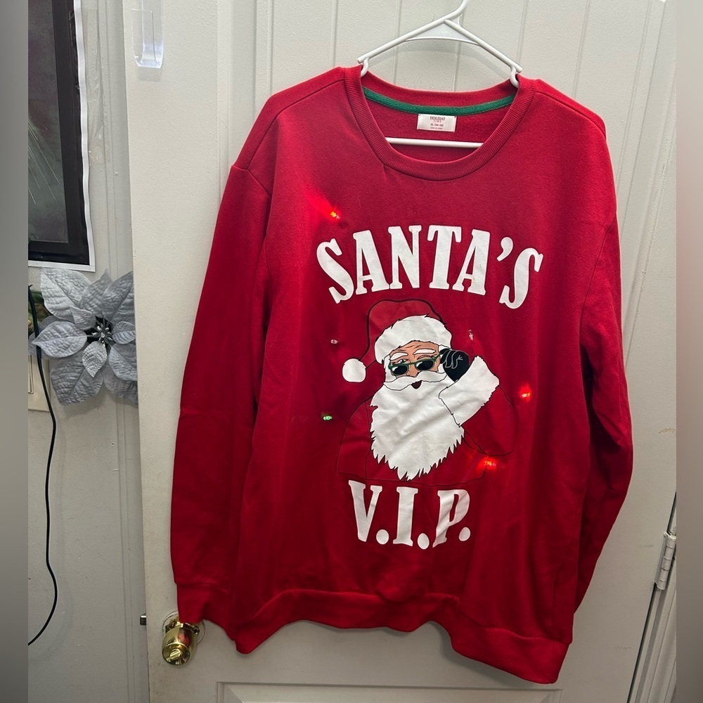Holiday Time Red and Green Sweatshirt
